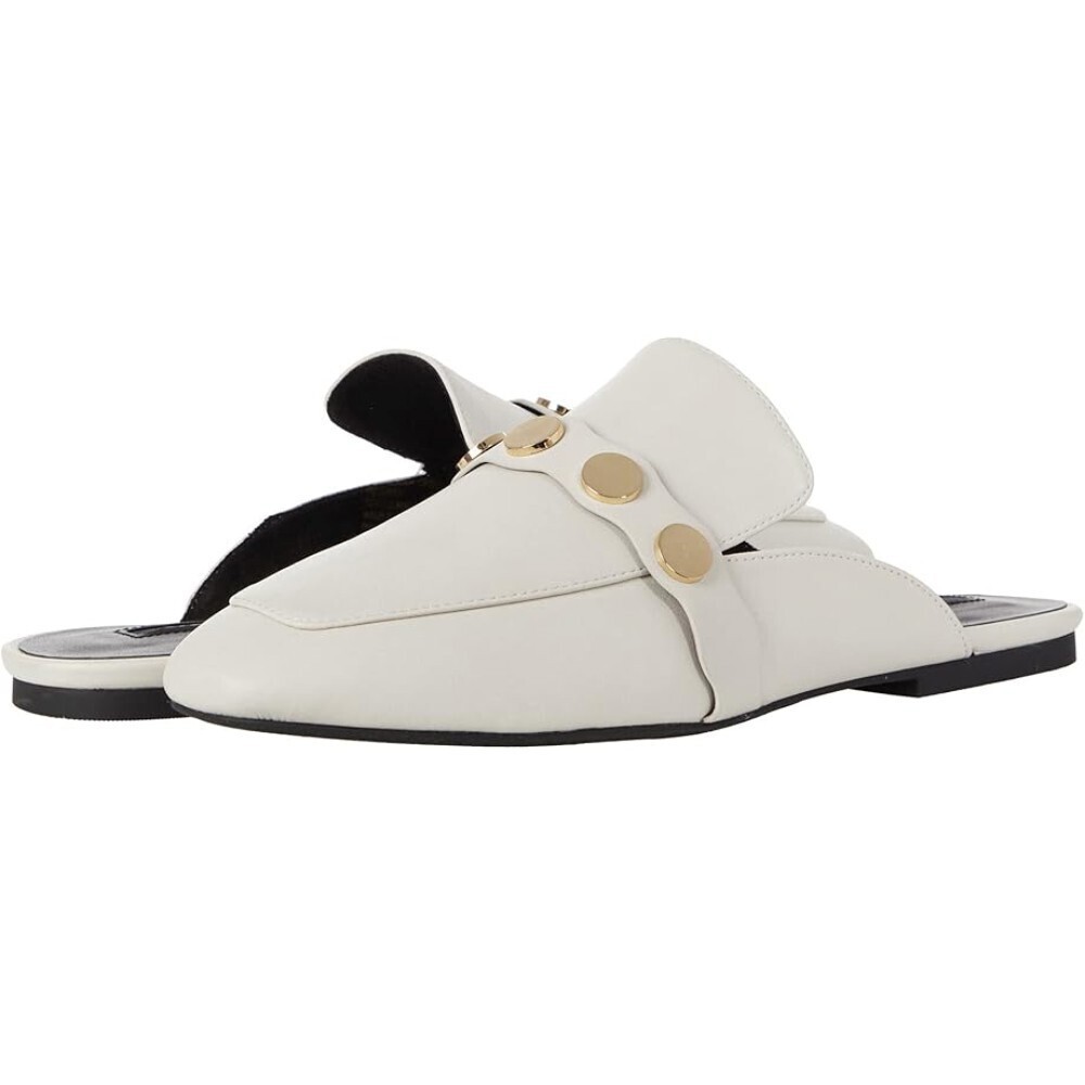 Kensie Robbie KS204161-150 Slippers Women's 8 Off-White Almond Toe Mule ZAP269